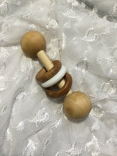 Load image into Gallery viewer, Wooden rattle